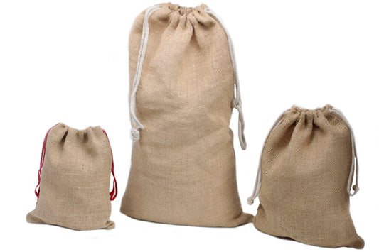 Petit sac en jute - 180x220mm