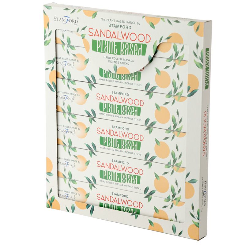 3 boîtes d'encens aux herbes Masala - Bois de santal