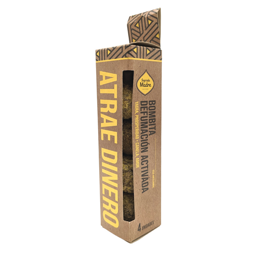 Boîte de 4 ampoules d'encens Attire l'argent