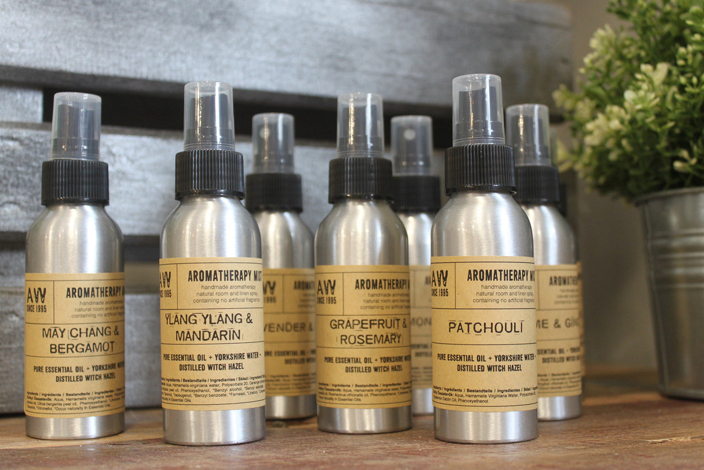 Aceite esencial de niebla - May Chang & Bergamota - 100ml
