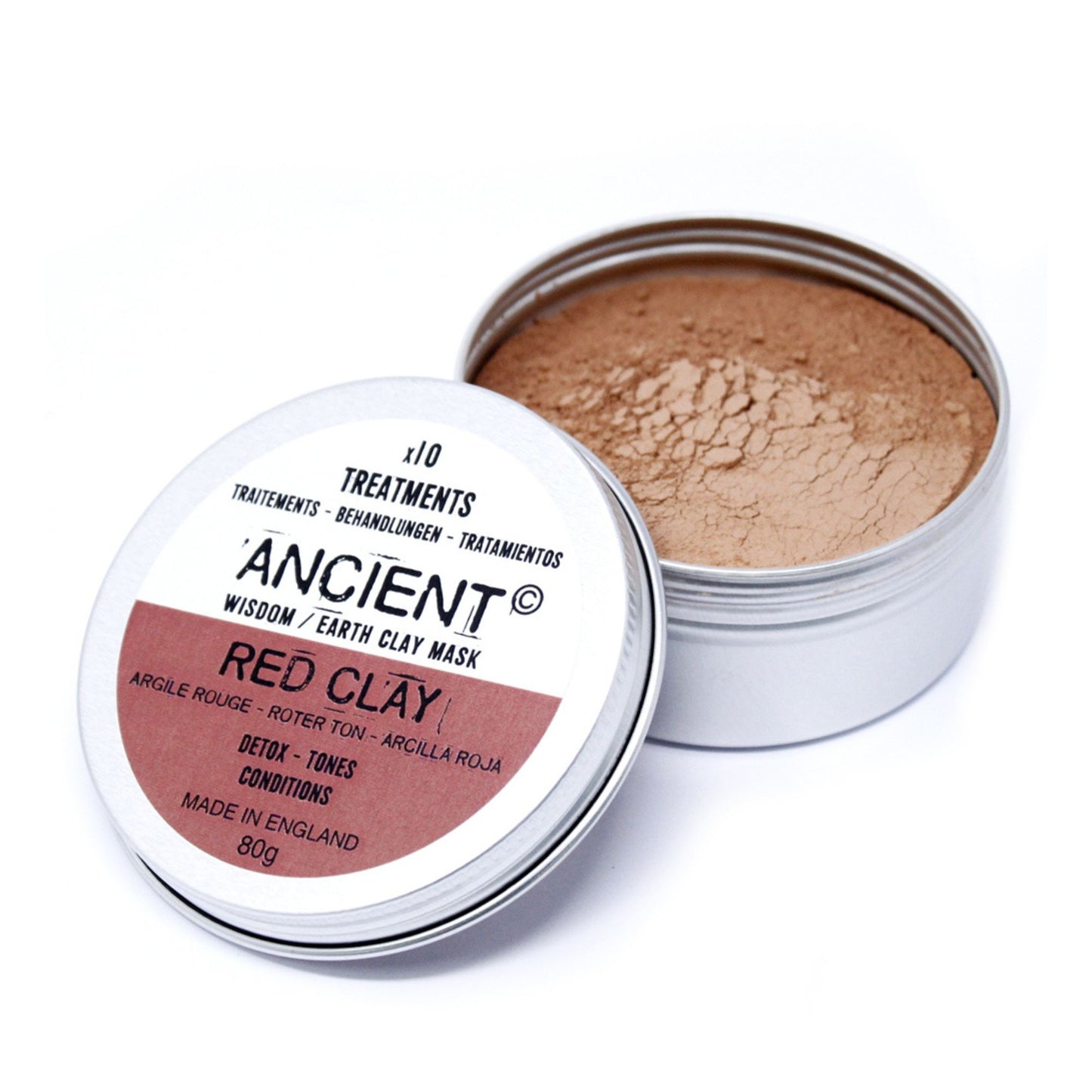 Masque à l'argile rouge 80g