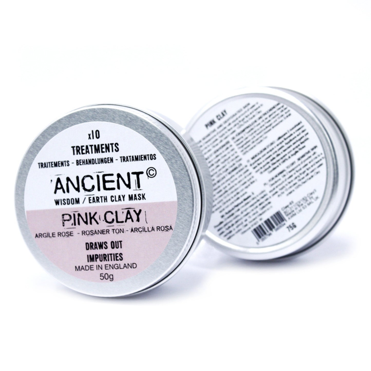 Masque à l'argile rose 50g