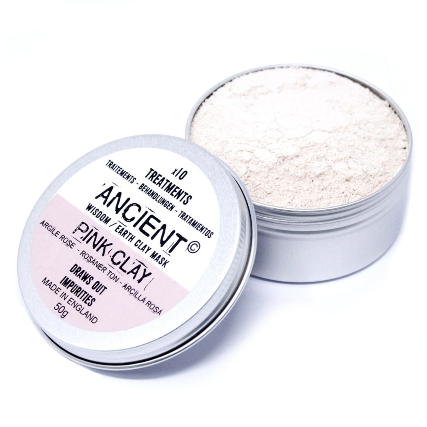 Masque à l'argile rose 50g