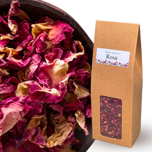 Reine florale Rosenblätter (50 gr)