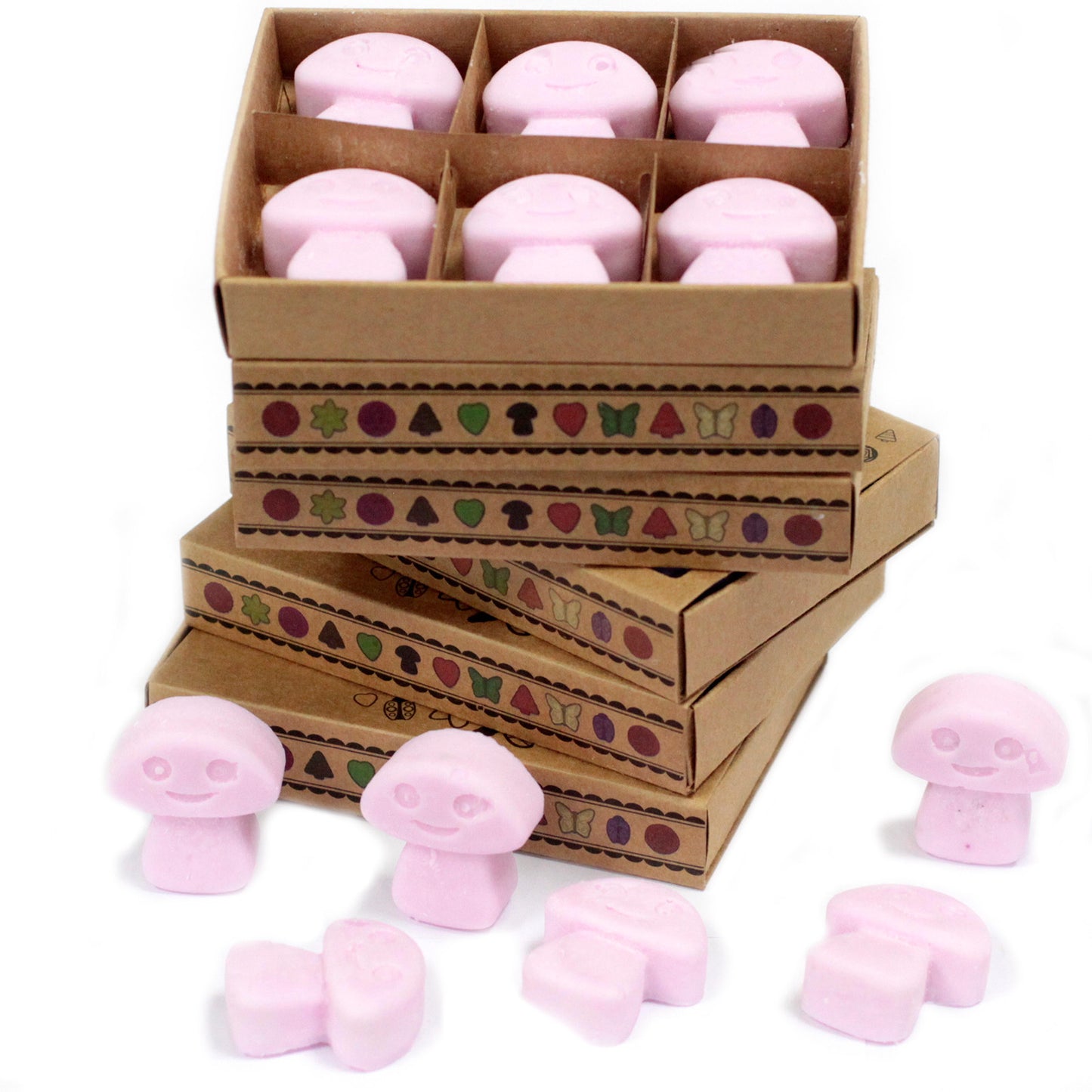 Coffret de 6 fondants à la cire de soja - Ylang Ylang