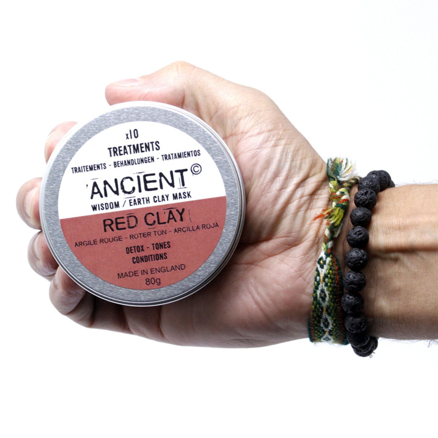 Masque à l'argile rouge 80g