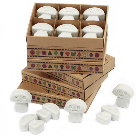 Schachtel mit 6 Sojawachsschmelzen – Patchouli