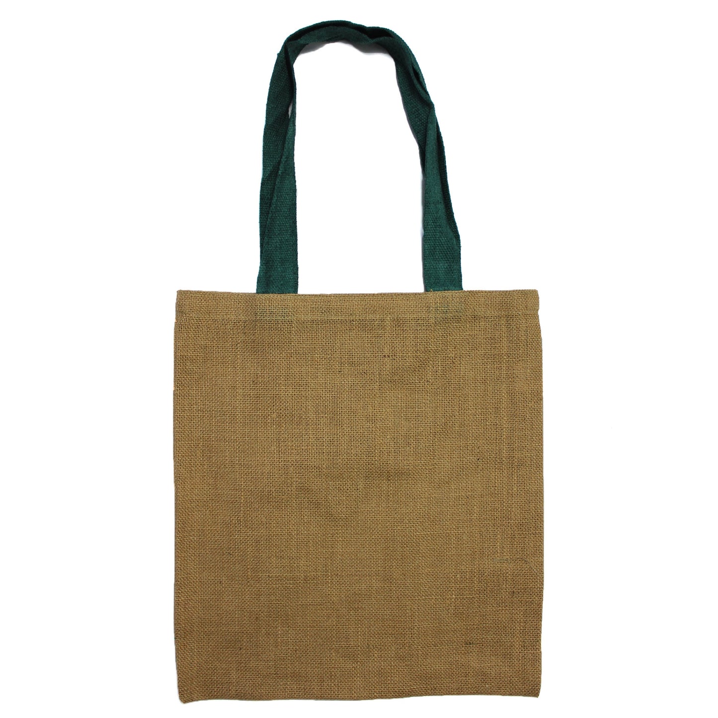 Große Jutetasche - 5 farbige Griffe