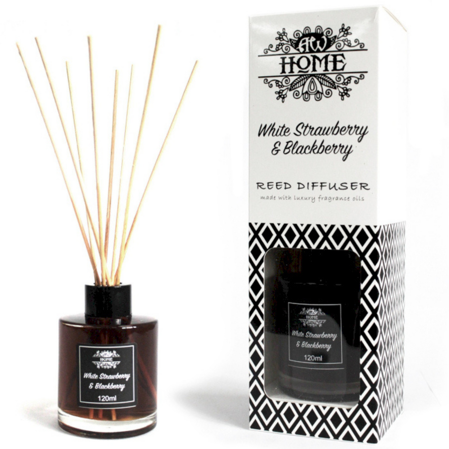 120 ml Aromadiffusor – Weiße Erdbeere und Himbeere