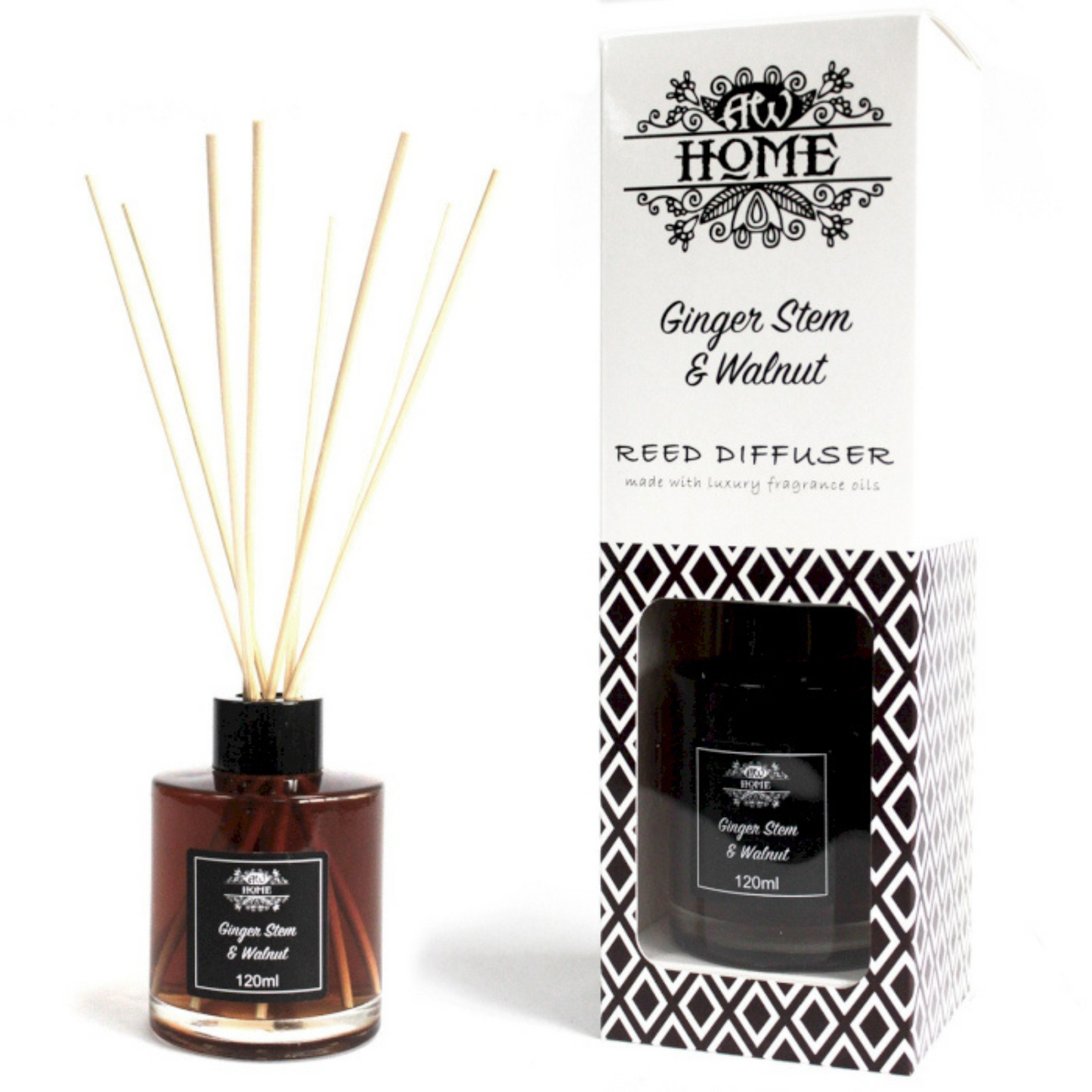 120 ml Aromadiffusor – Ingwer und Walnuss