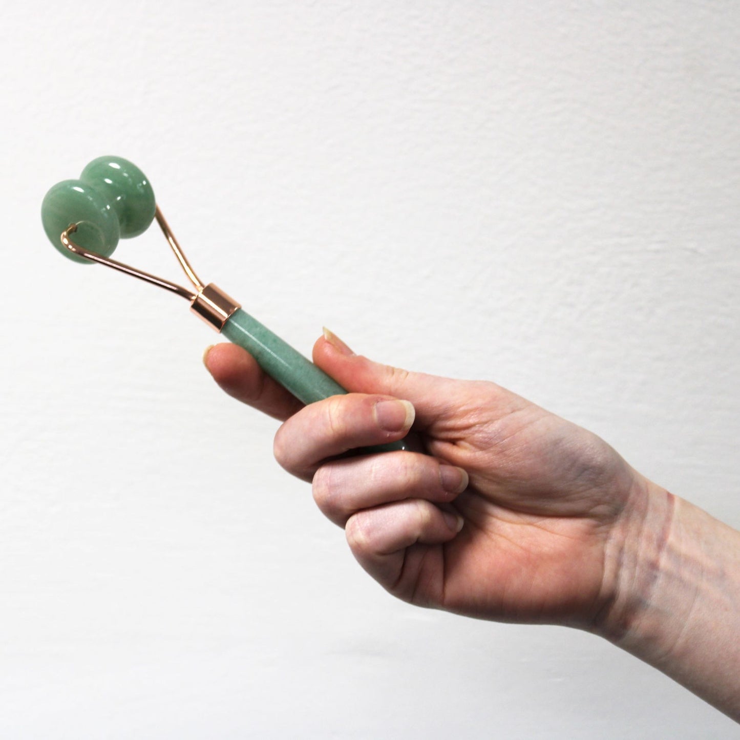 Rouleau facial en pierres précieuses - Jade