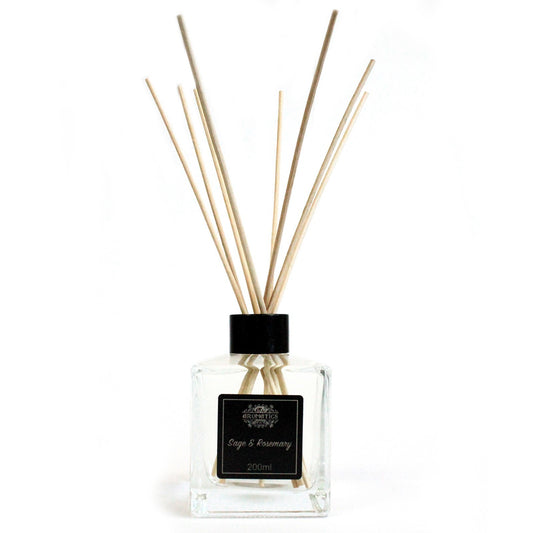 Diffuseur de roseaux aux huiles essentielles - Sauge et romarin