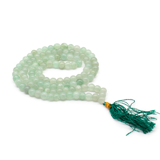108 Japamala - Aventurine verte