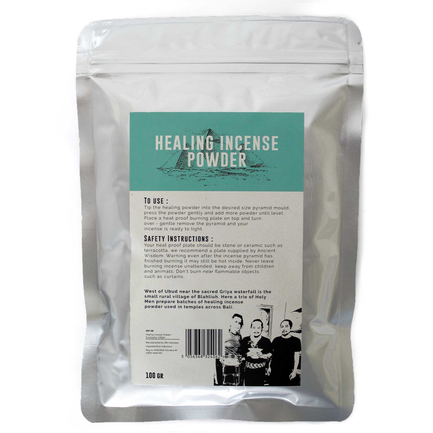 Encens de guérison en poudre - Eucalyptus 100 g