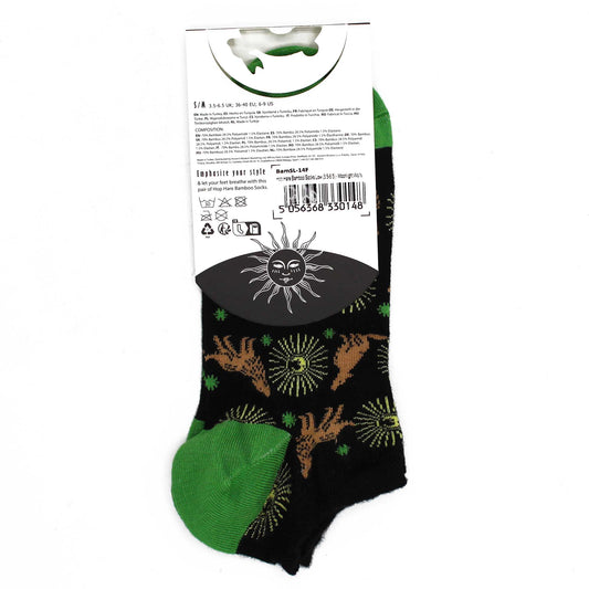 Chaussettes basses Hop Hare en bambou S/M (36-40) - Moonlight Wolfs