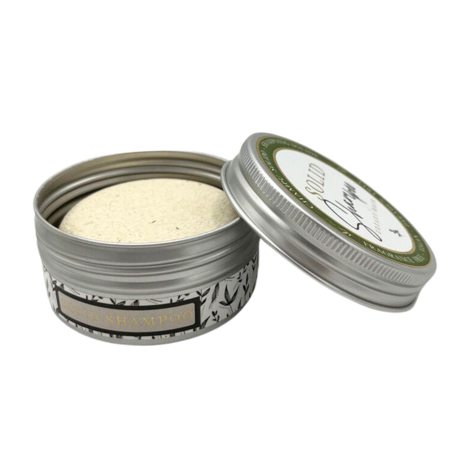 Shampoing solide artisanal en bidon de 70 g - Cheveux secs