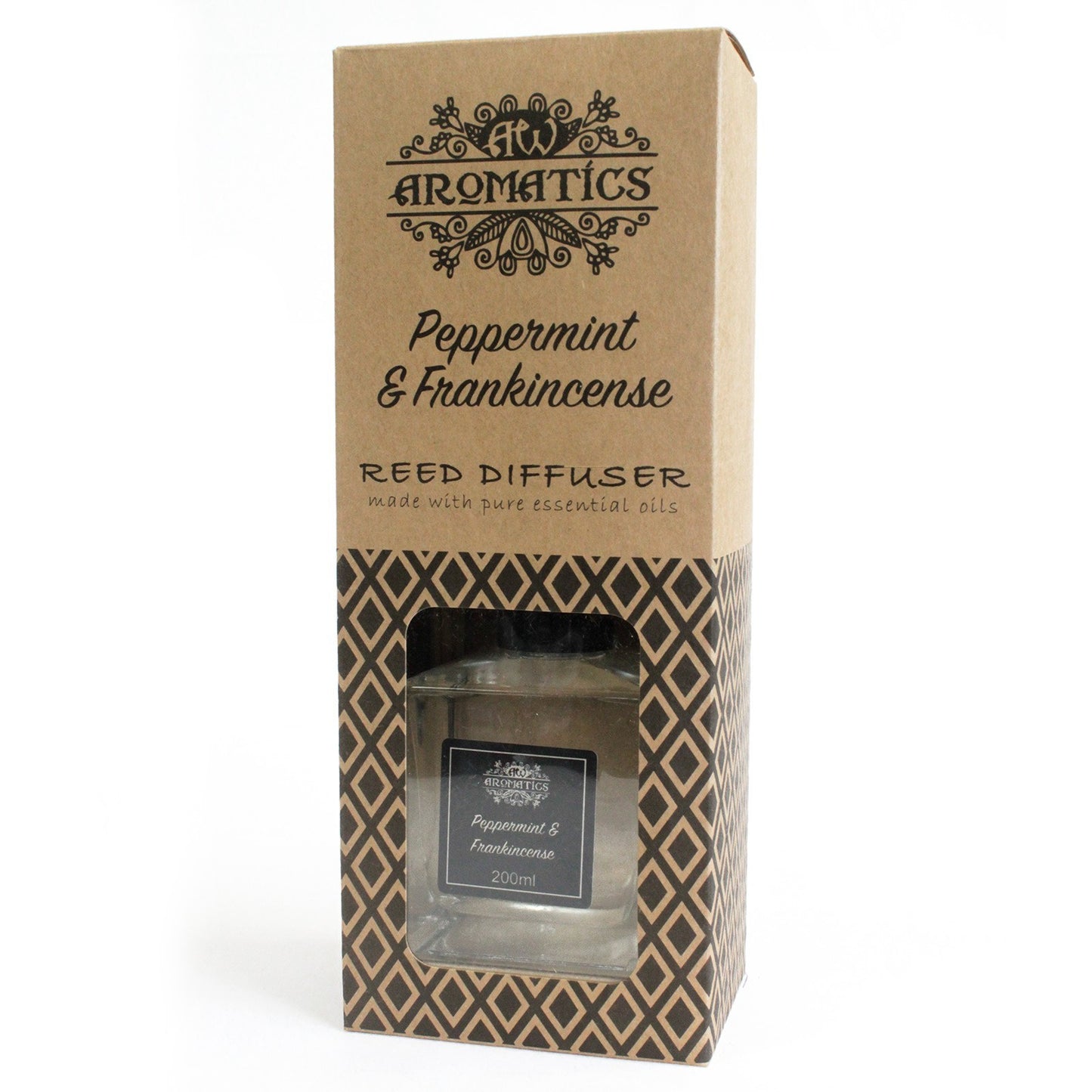 Diffuseur de roseaux aux huiles essentielles - Menthe et encens
