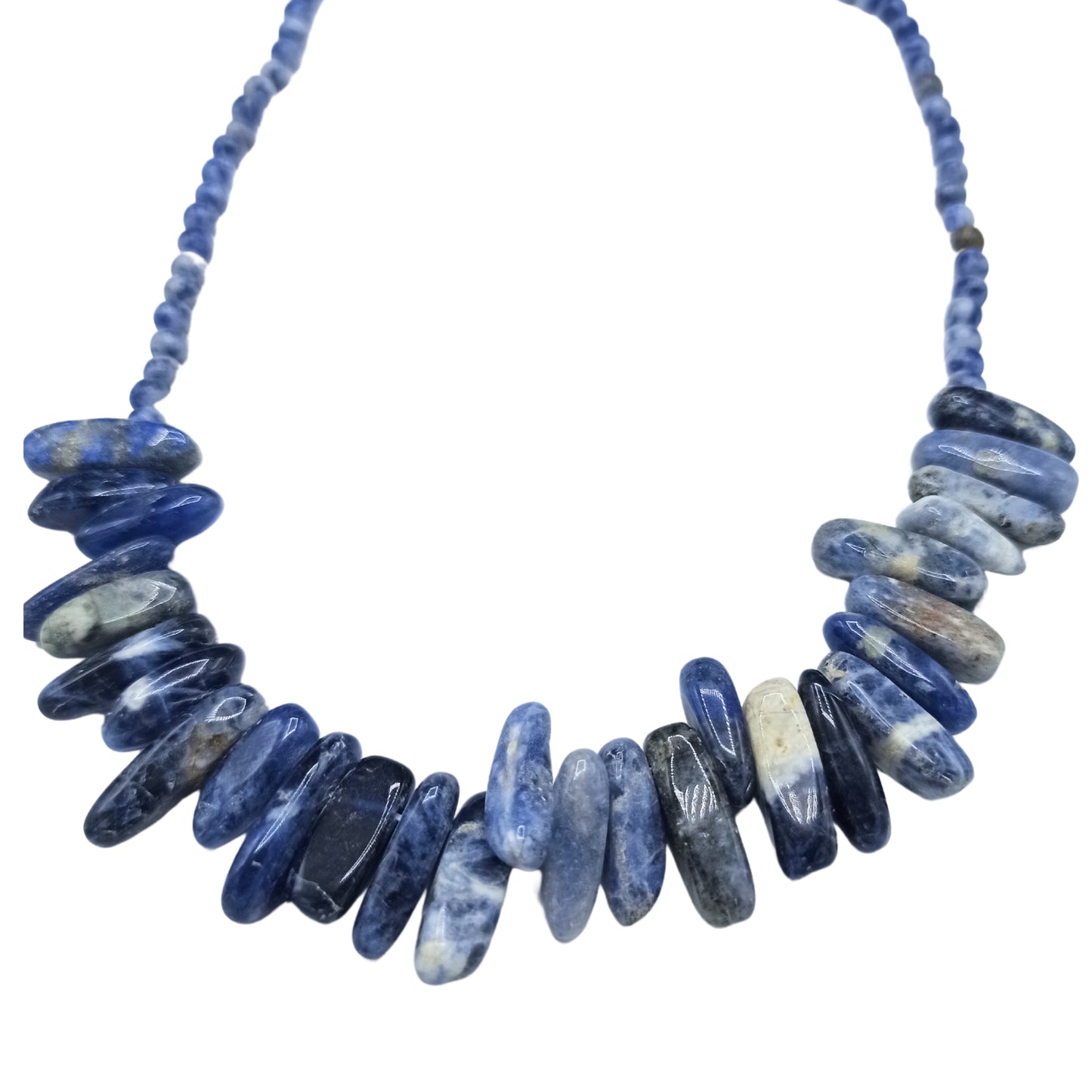 Collier Longstone Gem - Sodalite