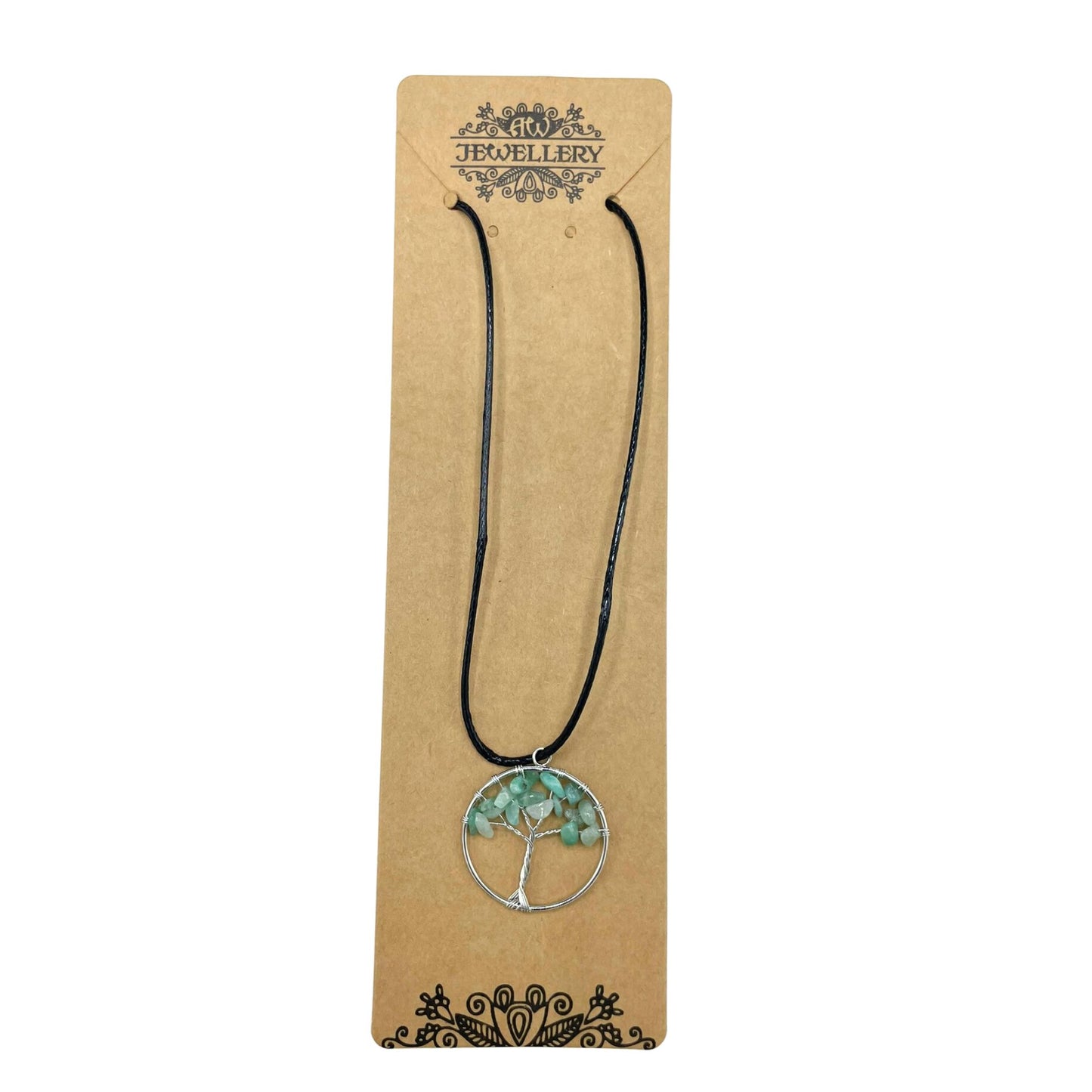 Pendentif Arbre de Vie - Jade