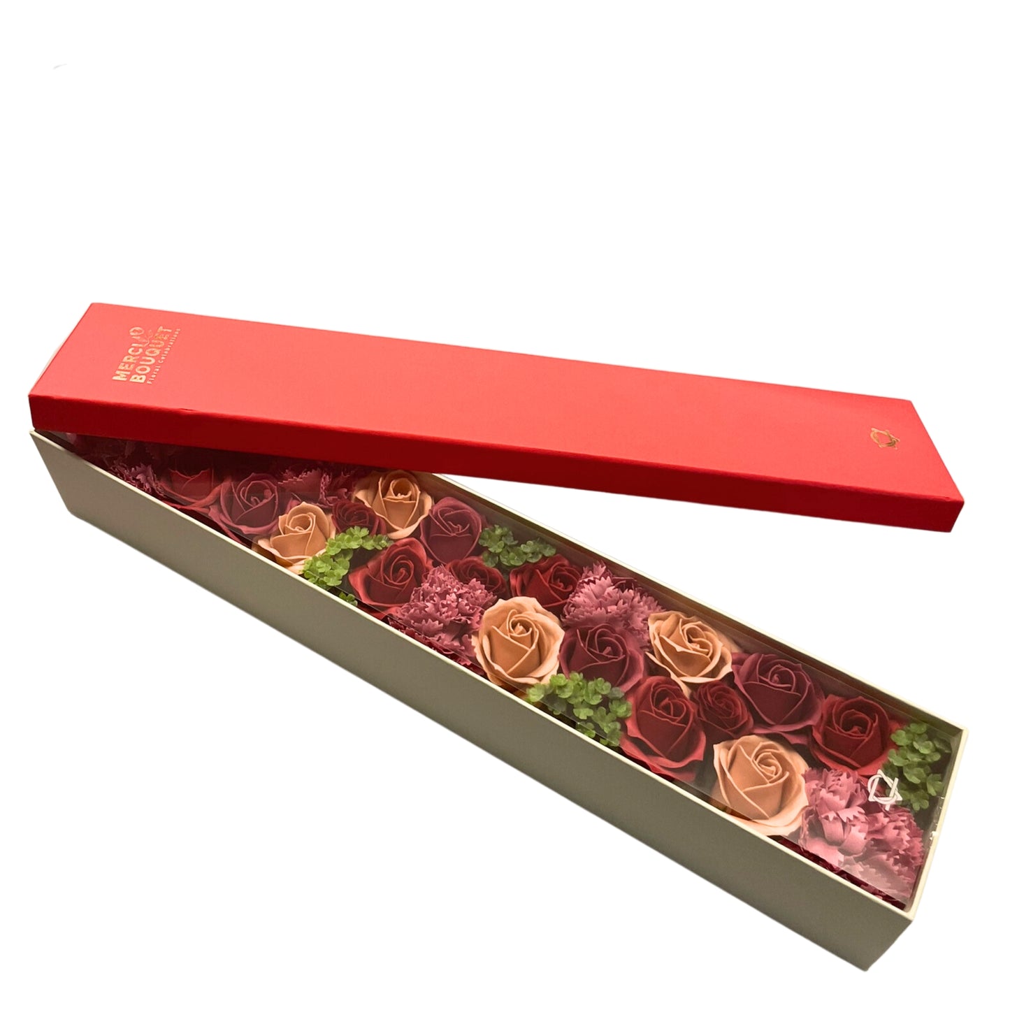 Boîte extra longue - Roses vintage