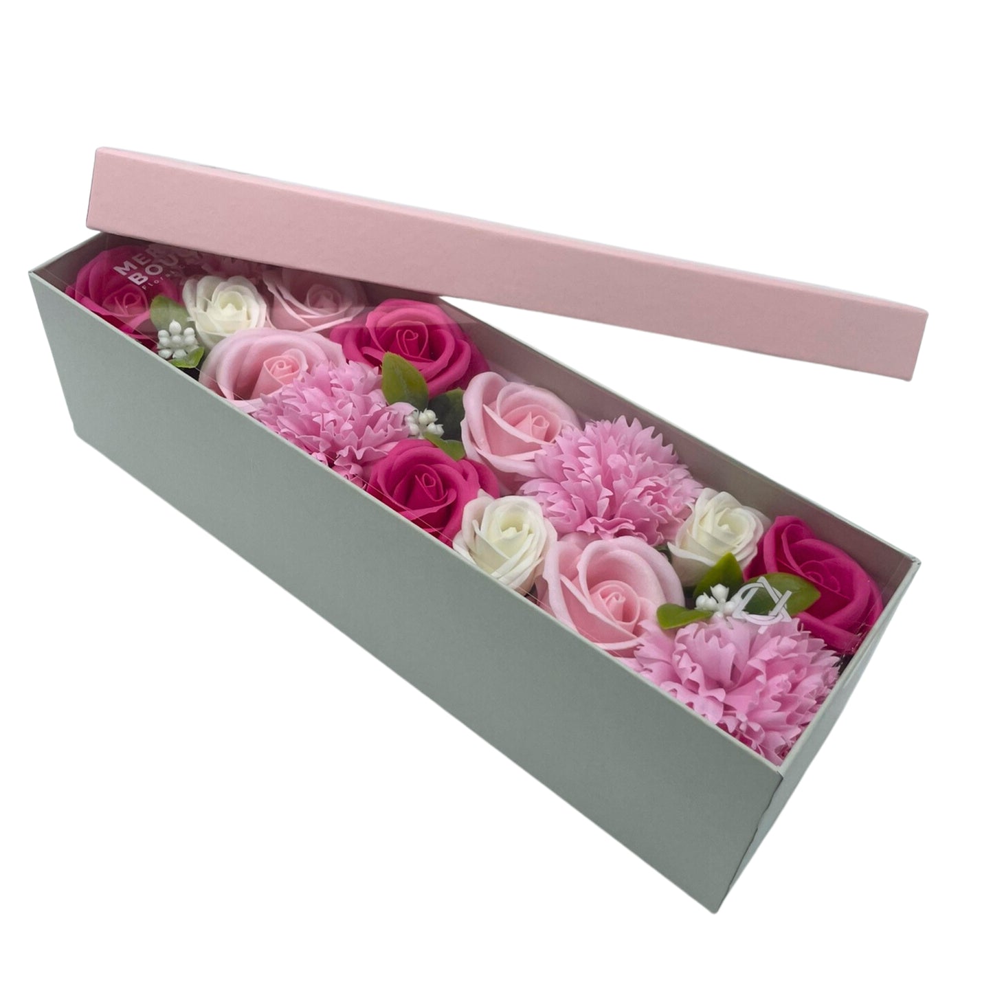 Boîte longue - Bénédictions pour bébé - Roses