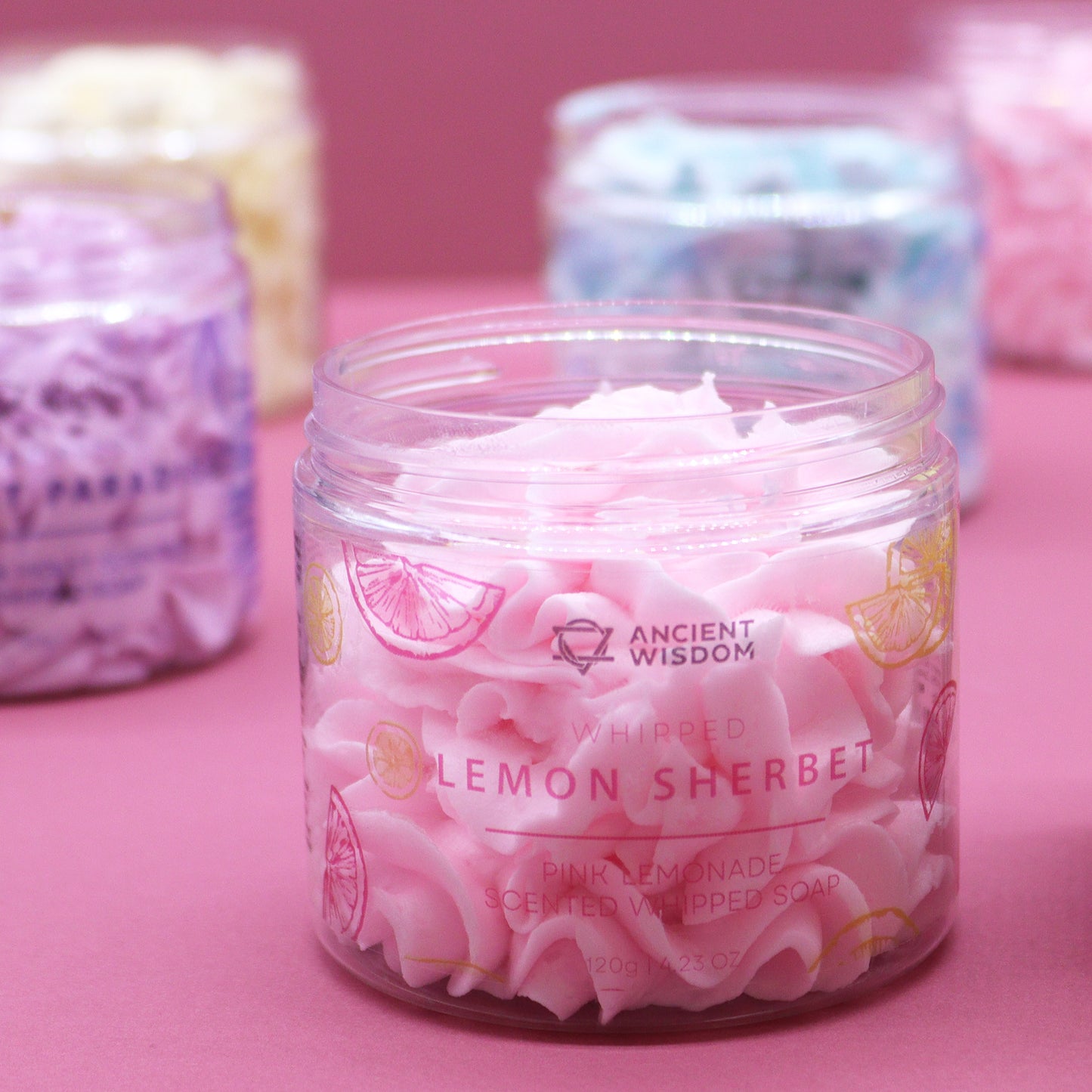 Pink Lemonade Schlagsahneseife 120g