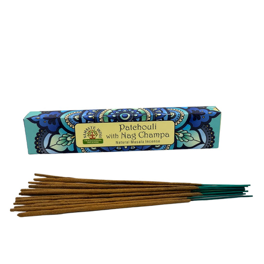 Namaste Mandala Masala Weihrauch – Patchouli und Nag Champa