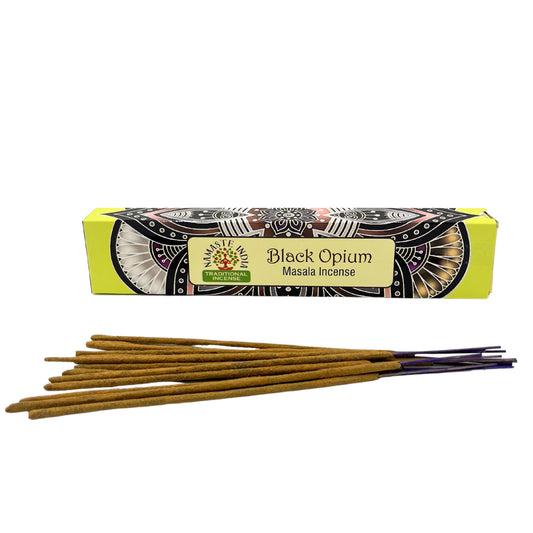 Namaste Mandala Masala Weihrauch – Schwarzes Opium