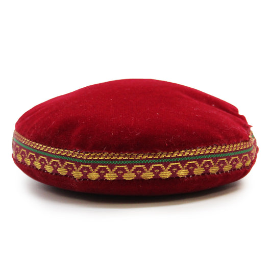 Coussin en velours pour bol chantant tibétain - 11 cm