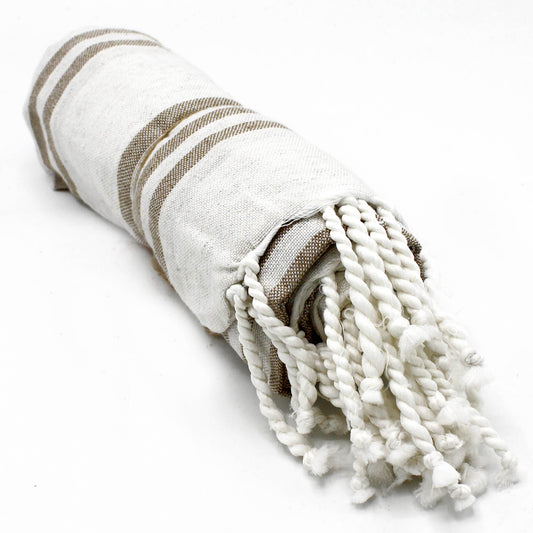 Hamam-Spa-Handtuch - Sand - 90x170cm