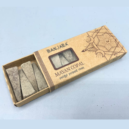 Cônes pyramidaux pour la purification Banjara – Copal maya
