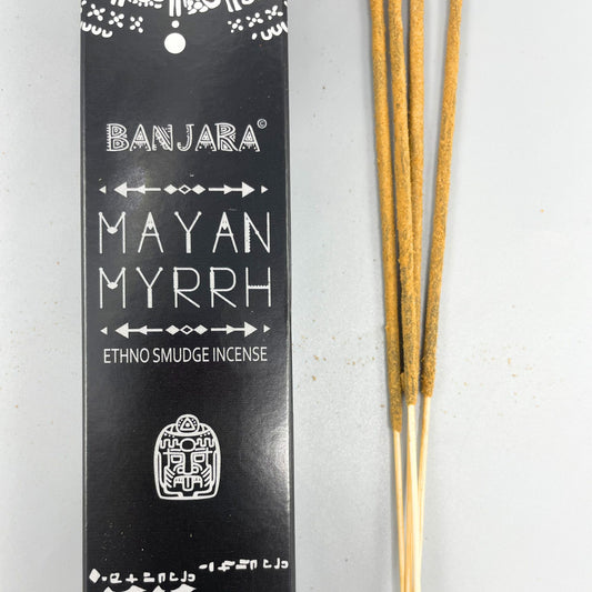 Encens tribal Banjara - Myrrhe maya