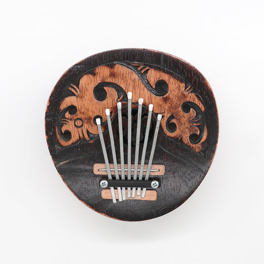 Kalimba antique en noix de coco