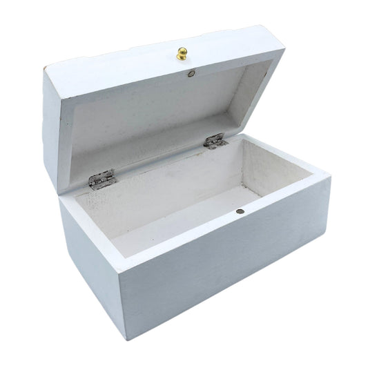 Boîte multi-usages Vintage Deco - 22 x 12 x 10 cm - Diamants blancs
