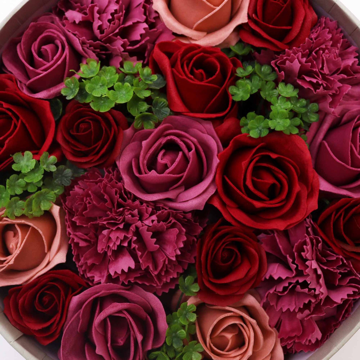Boîte ronde - Roses vintage