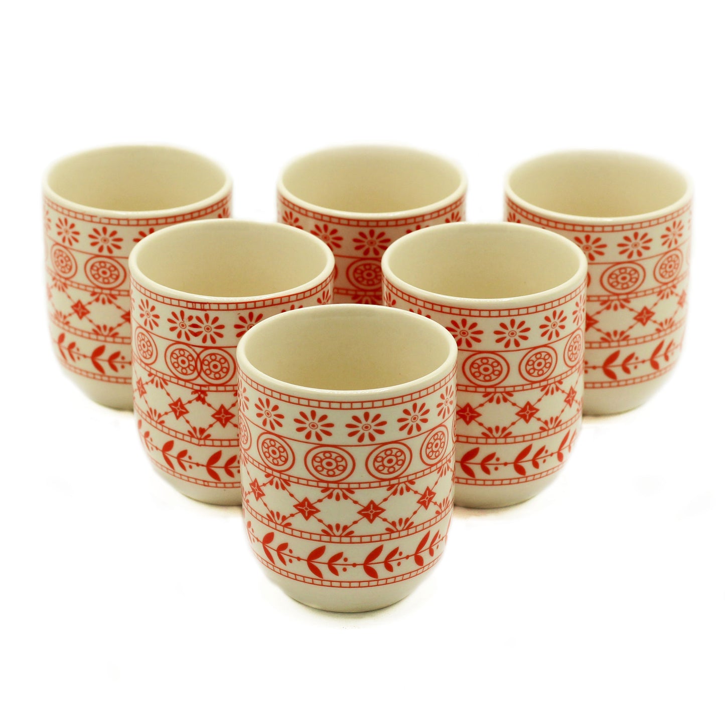 6 x Tazas de te - Ambar