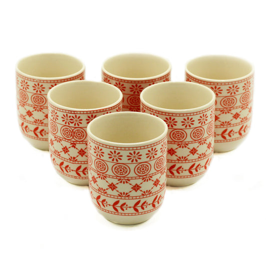 6 x Tazas de te - Ambar