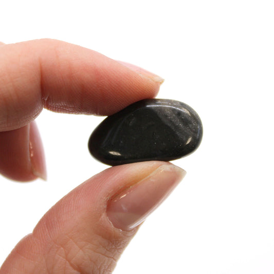 24 x Petites pierres africaines - Onyx noir