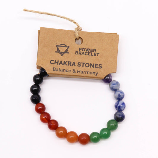 Bracelet de puissance - Pierres de chakra
