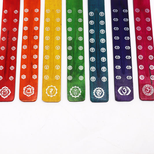 Lot de 7 brûle-encens - Chakras