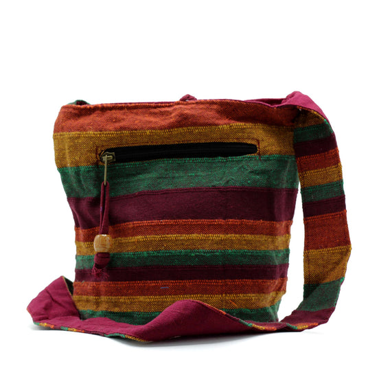 Sac messager Népal - Mountain Trek Tan &amp; Green