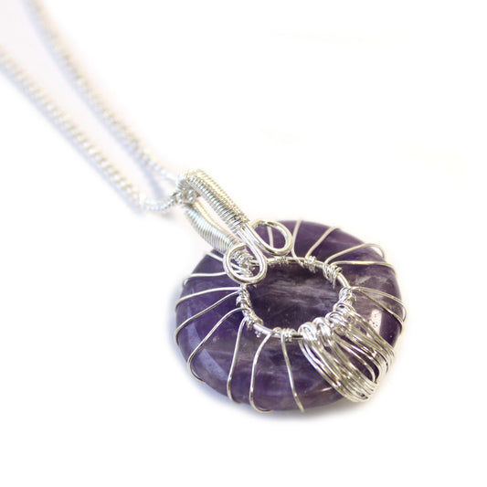 Collier Arbre de Vie - Améthyste