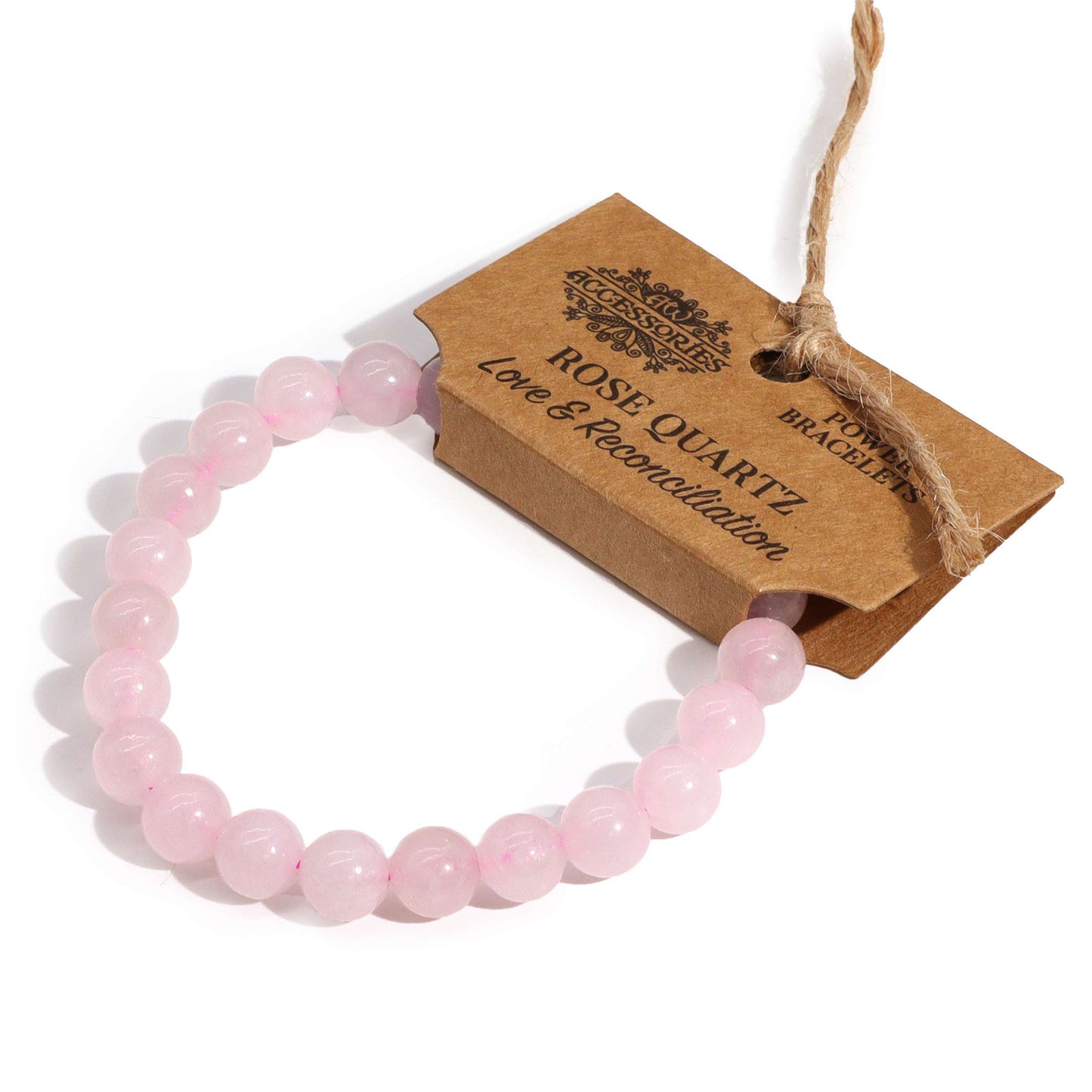 Bracelet énergétique - Quartz rose
