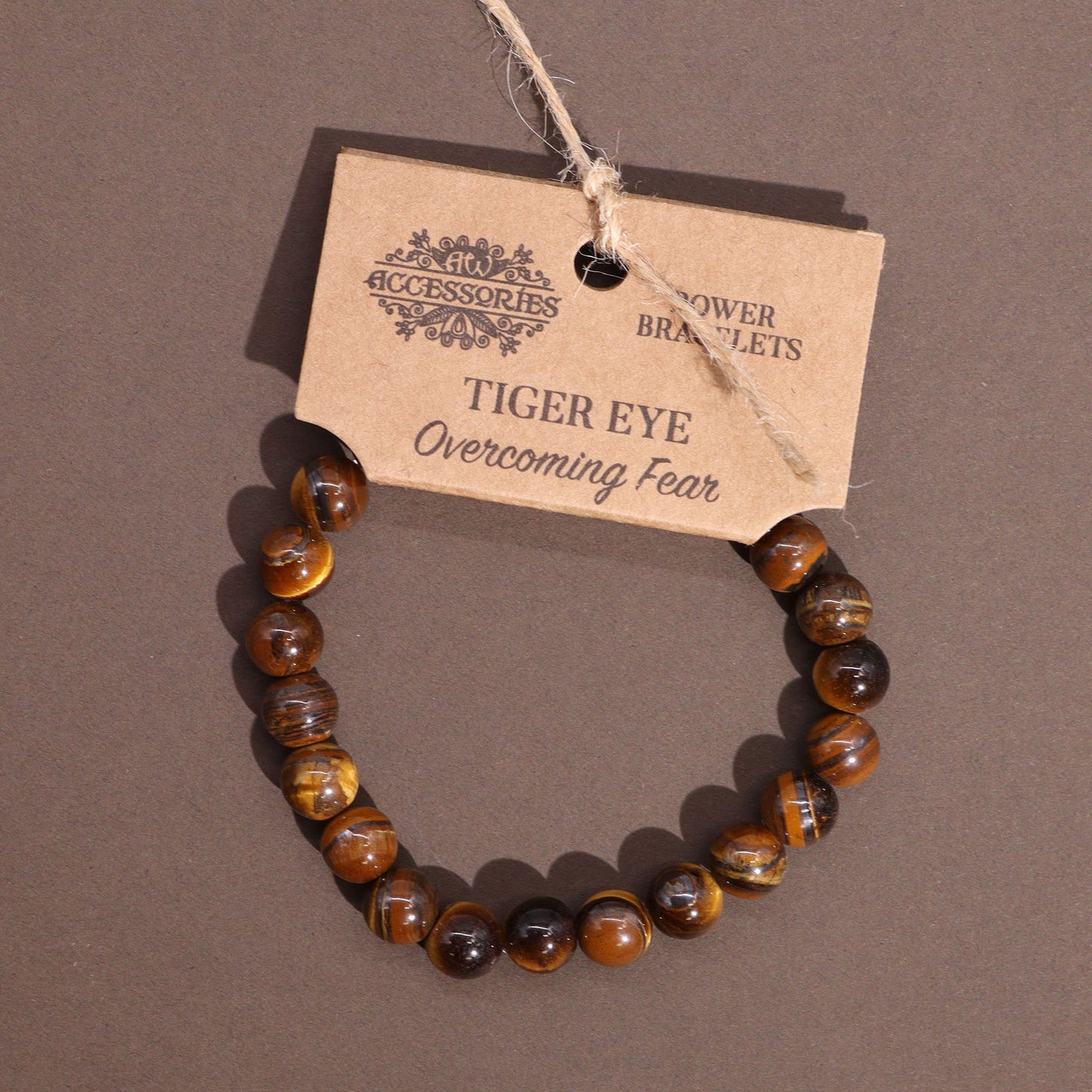Bracelet énergétique - Oeil de tigre