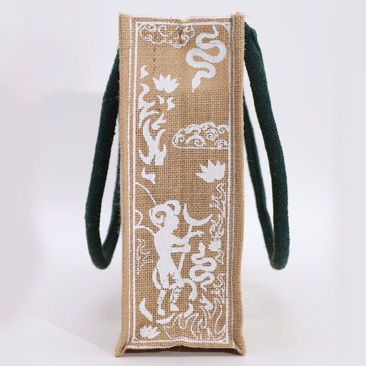 Grand sac en jute Hop Hare - Je suis bizarre