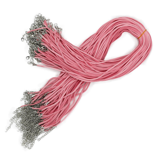 Cordons accessoires - 2,5 mm x 55 cm - Rose A064