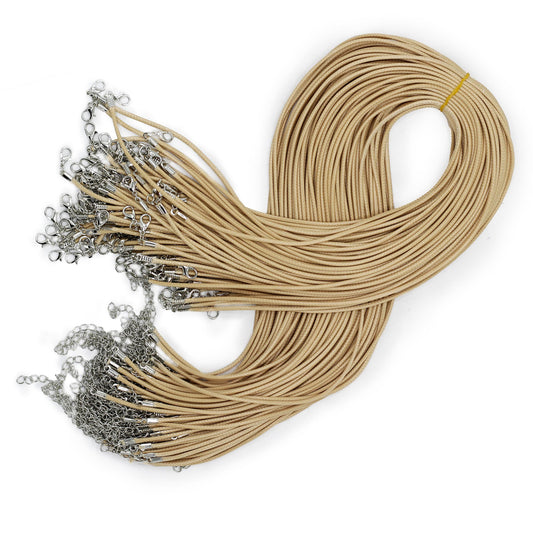 Cordons accessoires - 2 mm x 55 cm - Tan 117