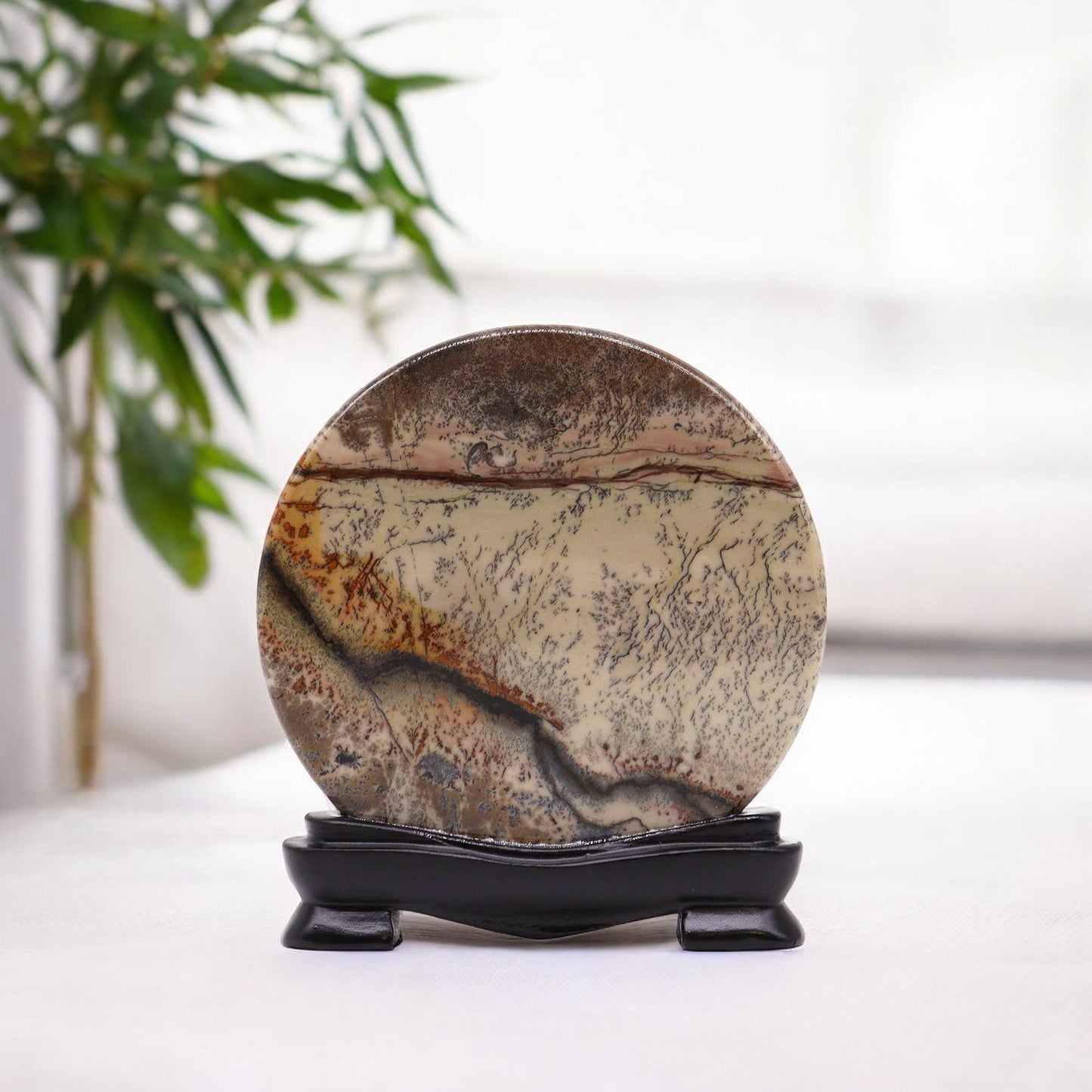 Guohua Bildsteine ​​- Scheibe - 100 mm (ca. 140 g)