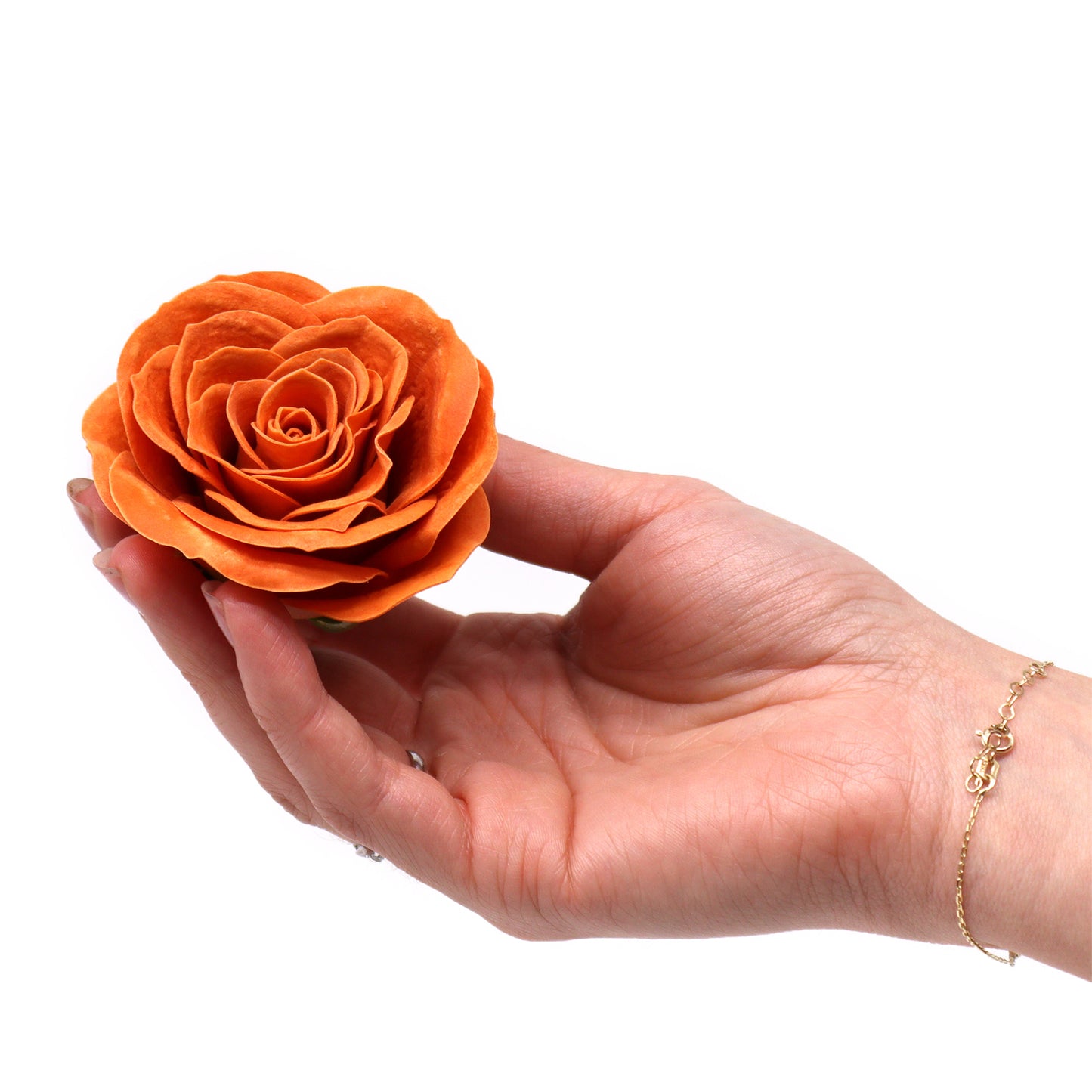 Handgemachte Seifenblume - Große Vintage Rose - Java Nelke