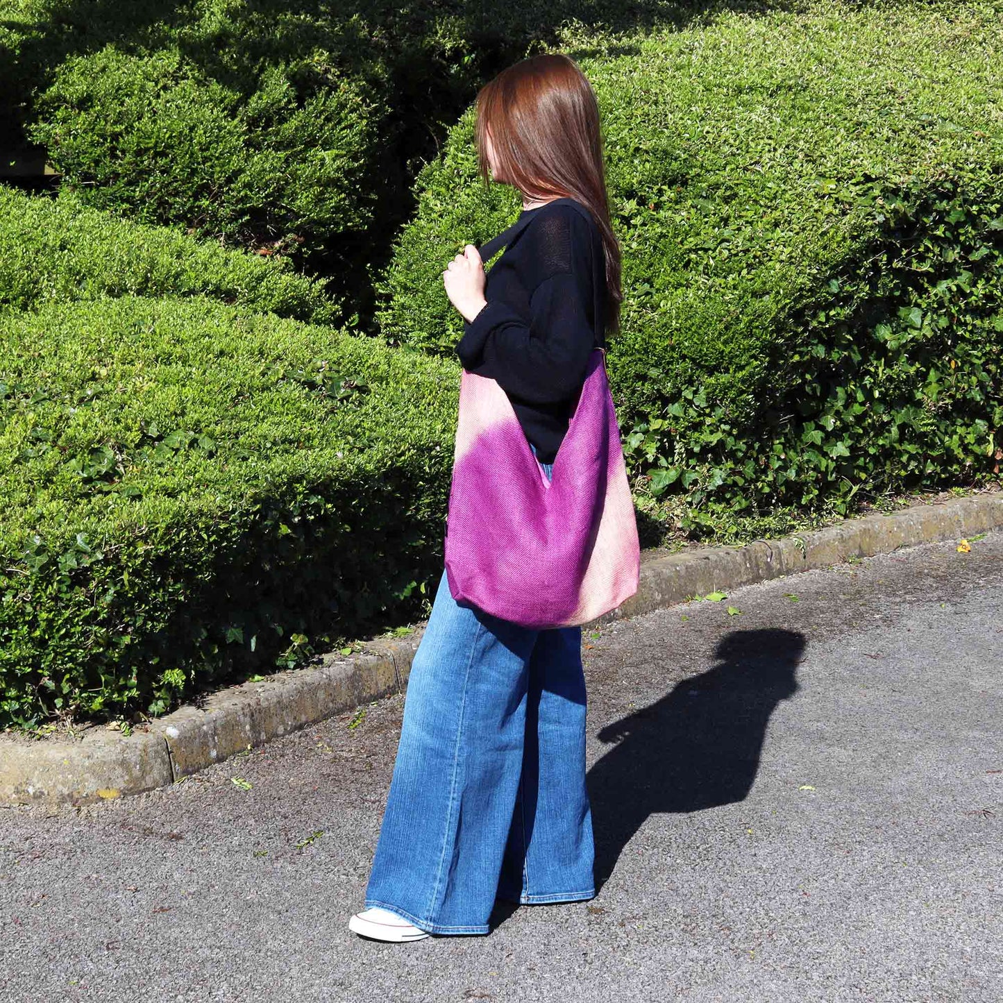 Sac à bandoulière - Fuchsia antique